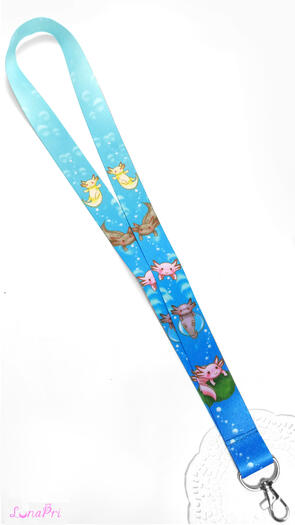 Axolotl Lanyard